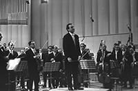 Lorin Maazel al Foro Italico nel 1963