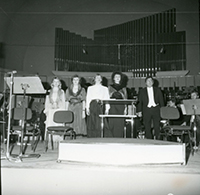 Luciano Berio a Torino nel 1984